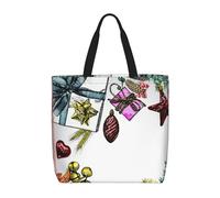 Pidgazdfgv 1 borsa per la spesa ecologica per la spesa, per scuola, lavoro, laptop, donna, ragazza, borsa per tutti i giorni