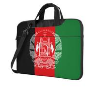 Pidgazdfgv Bandiera Dell'Afghanistan Borsa Del Computer Portatile Affari Del Computer Portatile Unisex Spalla Messenger Cartella Indietro Stagione Scuola, Nero , 13 inch