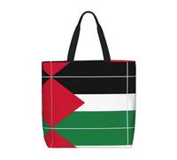 Pidgazdfgv Borsa per la spesa con bandiera della Palestina, borsa per la spesa, ecologica, per scuola, lavoro, laptop, donna, ragazza, borsa per tutti i giorni