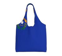 Pidgazdfgv Borsa tote in tela con bandiera dello stato del Nevada, borsa per la spesa riutilizzabile, borsa per la spesa quotidiana, regalo da viaggio, infermiera, insegnante