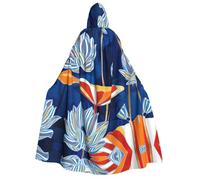 Pidgazdfgv Botanical Floral Adult Mantello Jedi Robe con Cappuccio Halloween Festa di Natale Cosplay Costume Vampiro Uniform59