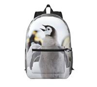 Pidgazdfgv Cute Penguin Animal Pattern 17 Pollice Laptop Zaino Scuola Affari Volo Approvato Weekend Bagagli Manica Donne Uomini