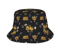 Pidgazdfgv Divertente cappello da strega con decorazione di Halloween, unisex, per attività all'aperto, spiaggia, pescatore, fuga, vacanze, ritorno a scuola stagione