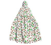 Pidgazdfgv Frohe Weihnachten Happy (2) Erwachsenen-Umhang, gift-Robe, mit Kapuze, Halloween, Weihnachten, Party, Cosplay, Kostüm, Vampir-Uniform59