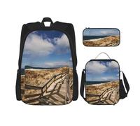 Pidgazdfgv Zaino per scale per bambini, ragazzi e ragazze, set di libri per la scuola, idea regalo per studenti universitari