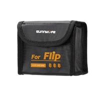 Pidynx Custodia protettiva antideflagrante per batteria FLIP Li-Po, borsa protettiva ignifuga per accessori per droni (contiene 3 batterie)