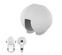 Pidynx Custodia protettiva in silicone per Insta360 X5 Full-Stealth, antiurto, impermeabile, resistente al sudore, facile da pulire, protezione integrale (bianco)