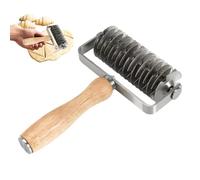 Pie Dough Cutters - Roller in acciaio inossidabile | Stainless Steel Pastry Cutters With Wood Handle For Kitchen, Restaurant, Bakery, Flour, Cooking, And Baking, Perfect For Home & Professional Use