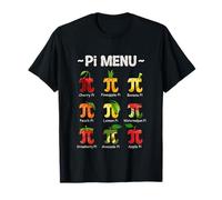 Pie Menu Matematica Insegnante PI Simbolo Divertente Pi Day Pi 3.14 Pie Pun Maglietta