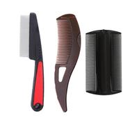 Pieali pettini antidrouttini - Combere di denti fine, prodotti per i pidocchi ergonomici Strumento di massaggio portatile |