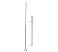 Piebert Fix Tubo Latte 55794 + Spazzola di Pulizia Compatibile con DeLonghi Magnifica Evo & Start ECAM220 ECAM222 ECAM290 ECAM292 ECAM293 - Ricambio per AS00002606