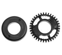 Piebert Set di 2 fruste 50824 per schiumare e riscaldare per montalatte a induzione, compatibile con Severin, Lavazza & Tchibo