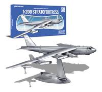 Piececool Metal Puzzle 3D Bombardiere Strategico B-52 Stratofortress, Puzzle 3D Metallo, Modellini per Acciaio Inossidabile, Regalo, Raccolta, Metallico, Modellismo da Costruire Adulti, 169 Pezzi