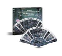 Piececool Metal Puzzle 3D Metallo Ventaglio Pieghevol, Modellini per Acciaio Inossidabile, Modellismo da Costruire Adulti Accessori Accoglienti per la Casa,Blu Navy