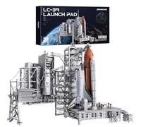 Piececool Puzzle 3D in metallo per adulti LC-39 Launch Pad Kit modello in metallo per adulti per costruire kit di costruzione fai da te, puzzle in metallo 3D per adulti per costruire compleanno