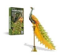 Piececool Puzzle 3D Metal Puzzle 3D Modelli di Artigianato Metallo 3D Puzzle regalo di Natale Puzzle 3D per adulti pavone
