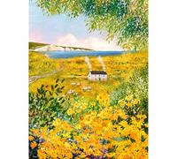 PieceRelax PieceClicks U1337 - Puzzle da 1000 pezzi, paesaggio per adulti, Laivi Põder, vista di sette sorelle, puzzle da 1000 pezzi per adulti, idea regalo, 63,3 x 47,6 cm