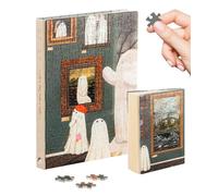 PieceRelax Puzzle Quaderno - Katherine Blower - The Gallery | A5 Notizbuch Lined | Copertina Puzzle Trasparente | Segnalibro e Portapenne Inclusi | 329 Pezzi [YA1073]