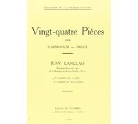 Pièces (24) cahier n°1 (1 à 12) (24 Pieces Op.6 Volume 1) for Organ or Harmonium