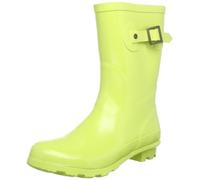 PIECES Abbie Short RUBBERBOOT Bright 17043456, Stivali da Pioggia Donna