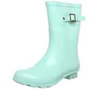 PIECES Abbie Short RUBBERBOOT Fresh 17043453, Stivali da Pioggia Donna
