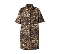 PIECES Abito camicia 'ASTA' beige / marrone / nero Donna PIECES 36 beige / marrone / nero
