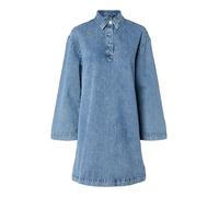 PIECES Abito camicia 'PCKenya' blu denim Donna PIECES 38 blu denim