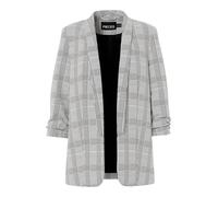PIECES Blazer 'BOSELLA' grigio / nero / bianco Donna PIECES 34 grigio / nero / bianco