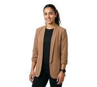 Pieces Boss 3/4 Blazer Marrone S Donna