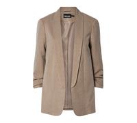 Pieces - Pcbosella 3/4 Glitter Blazer Mm Beige - Abbigliamento S Beige