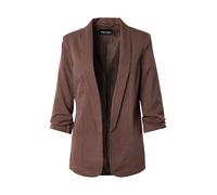 PIECES Blazer 'PCBOSELLA' marrone scuro / bianco Donna PIECES 34 marrone scuro / bianco