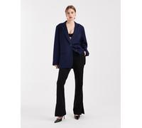 Pieces - Blazer sartoriale oversize blu navy XXL