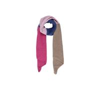 Pieces Blue Recycled Polyester Scarf - One Size