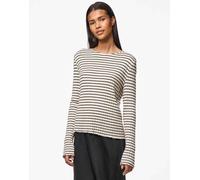 Pieces - Blusa a maniche lunghe color betulla-Neutro M