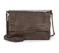 Pieces Borsa a tracolla PCFELIZIA LEATHER LARGE CROSS BODY in Marrone Unica