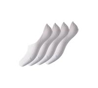 Pieces - Confezione da 4 paia di fantasmini bianchi-Bianco M