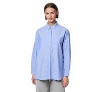 Pieces - PCMELIA LS LOOSE SHIRT WVN NOOS BC Blu - Abbigliamento XL Blu
