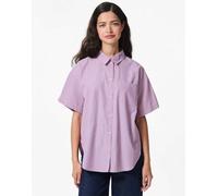 Pieces - Camicia color rosa fucsia S