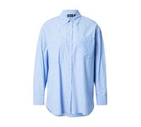 Pieces - PCMELIA LS LOOSE SHIRT WVN NOOS BC Blu - Abbigliamento XS Blu