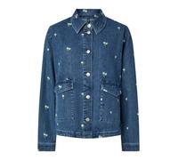 PIECES Camicia da donna 'PCFlora' blu denim / giallo / oliva / bianco Donna - PROMO - Camicie e tuniche - Camicie di jeans PIECES M