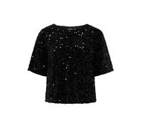 Pieces - PCKAM SS TOP BC Nero - Abbigliamento S Nero