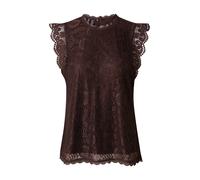 PIECES Camicia da donna 'PCOLLINE' marrone scuro Donna - Abbigliamento - Taglie comode - Camicie e tuniche - Camicette e top PIECES XL