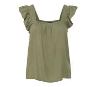 PIECES Camicia da donna 'PCPIA' oliva Donna - Abbigliamento - Taglie comode - Camicie e tuniche - Camicette e top PIECES XL