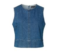 PIECES Camicia da donna 'PCSILKE' blu denim Donna - Abbigliamento - Taglie comode - Camicie e tuniche - Camicette e top PIECES L