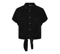 PIECES Camicia da donna 'Vinsty' nero Donna PIECES XS nero