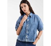 PIECES Camicia da donna 'PCSky' blu denim Donna PIECES M