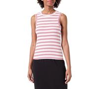 PIECES Canotta da Donna Pcadie SL, Cloud Dancer/Dettagli: Salsa, S