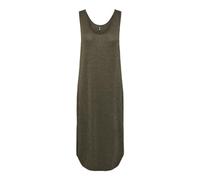 PIECES Pcbillo Tank Midi Dress Noos BC Vestito, Foglia D'uva/Dettaglio: Oro Lurex, M Donna