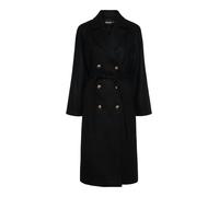 PIECES Cappotto lungo femminile PCMARBEL, Nero, S