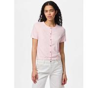 Pieces - Cardigan in maglia pink-a-boo-Rosa XL